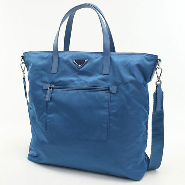Used Prada tote bag ladies brand PRADA 2WAY B2530T blue USDPR108574011