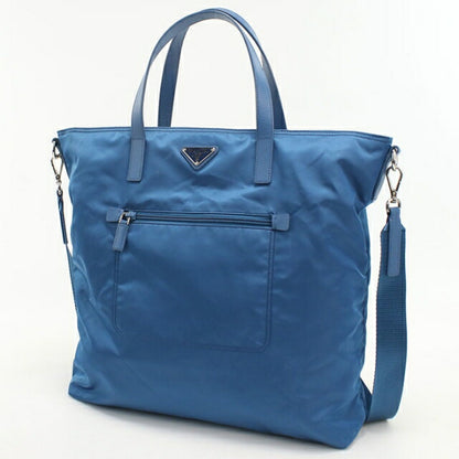 Used Prada tote bag ladies brand PRADA 2WAY B2530T blue USDPR108574011