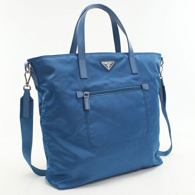Used Prada tote bag ladies brand PRADA 2WAY B2530T blue USDPR108574011