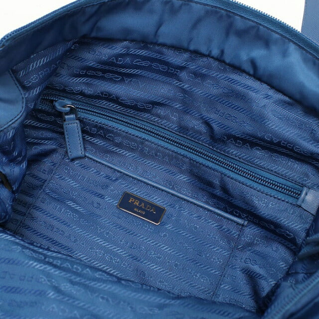 Used Prada tote bag ladies brand PRADA 2WAY B2530T blue USDPR108574011