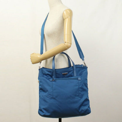 Used Prada tote bag ladies brand PRADA 2WAY B2530T blue USDPR108574011