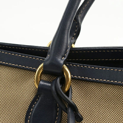 Used Prada tote bag ladies brand PRADA logo jacquard 1BG158 beige USDPR108626011