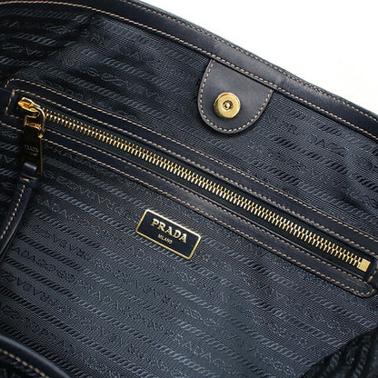 Used Prada tote bag ladies brand PRADA logo jacquard 1BG158 beige USDPR108626011