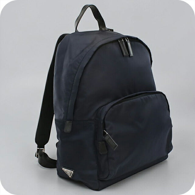 中古 プラダ リュック メンズ ブランド PRADA バックパック ネイビー USDPR108629011