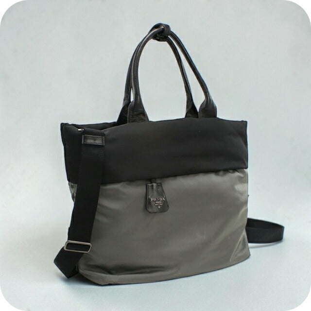 Used Prada tote bag men&