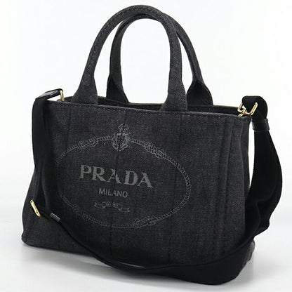 Used Prada tote bag ladies brand PRADA Kanapa 2WAY 1BG439 black USDPR108988011