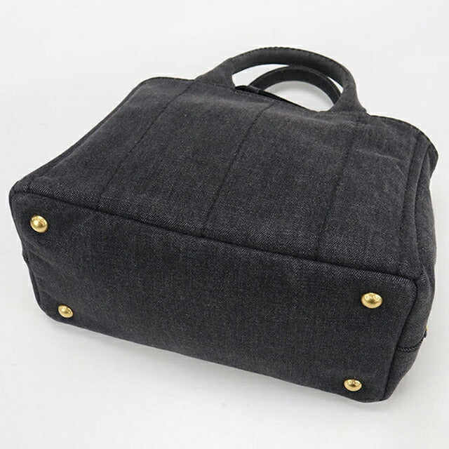 Used Prada tote bag ladies brand PRADA Kanapa 2WAY 1BG439 black USDPR108988011