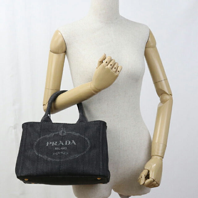 Used Prada tote bag ladies brand PRADA Kanapa 2WAY 1BG439 black USDPR108988011