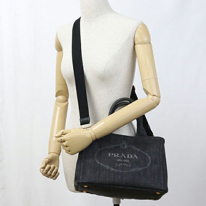 Used Prada tote bag ladies brand PRADA Kanapa 2WAY 1BG439 black USDPR108988011