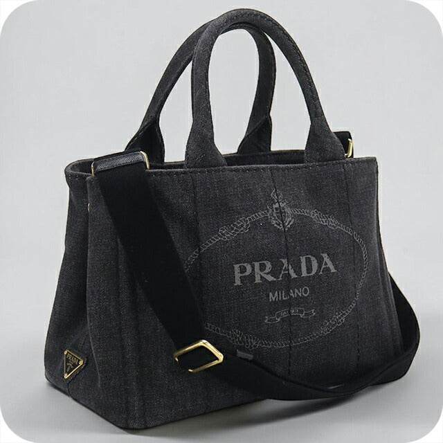 Used Prada tote bag ladies brand PRADA Kanapa 2WAY 1BG439 black USDPR108988011