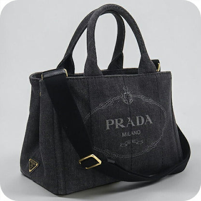 Used Prada tote bag ladies brand PRADA Kanapa 2WAY 1BG439 black USDPR108988011