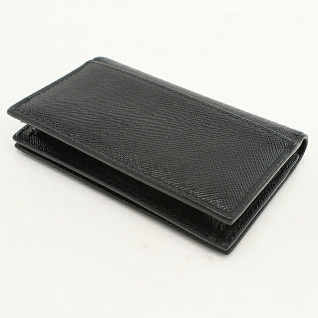 中古 プラダ 名刺入れ メンズ ブランド PRADA サフィアーノレザー