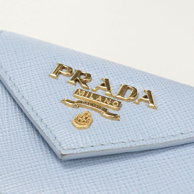 中古 プラダ 三つ折り財布 三折財布 レディース ブランド PRADA