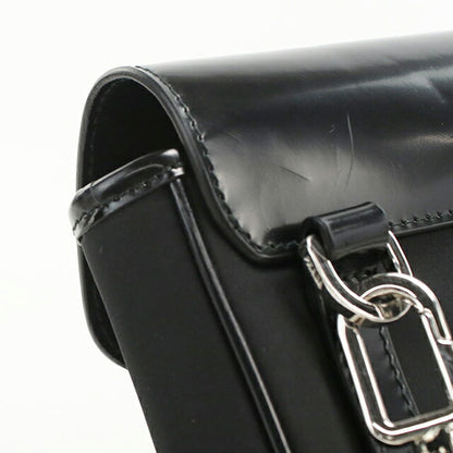 中古 プラダ 斜め掛け ショルダーバッグ メンズ ブランド PRADA レザー ブラック USDPR109398011