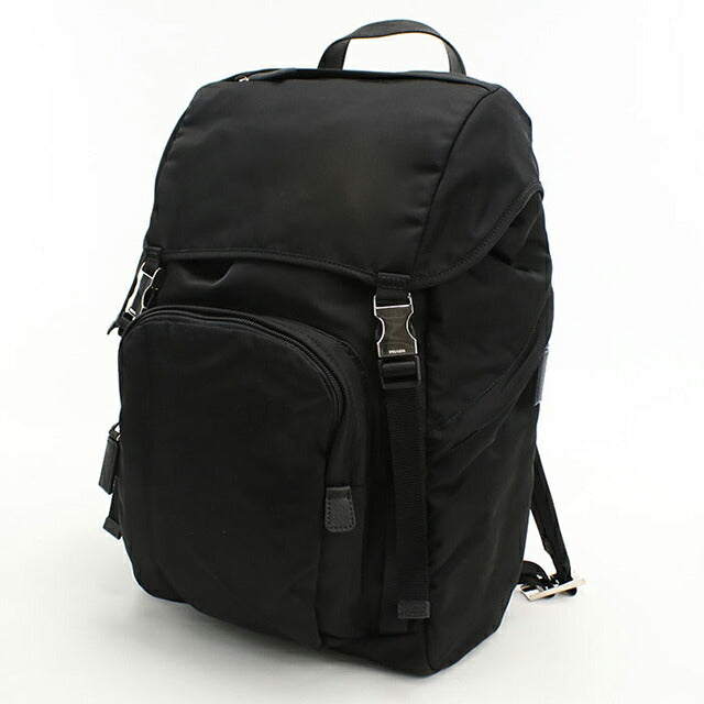 中古 プラダ リュック メンズ ブランド PRADA バックパック 2VZ135 ブラック USDPR109401011