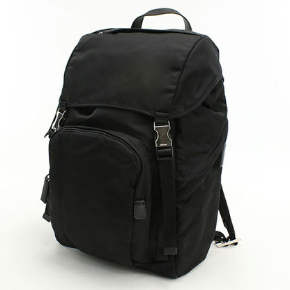 中古 プラダ リュック メンズ ブランド PRADA バックパック 2VZ135 ブラック USDPR109401011