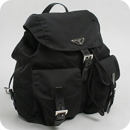 Used Prada backpack ladies brand PRADA backpack black USDPR109473011