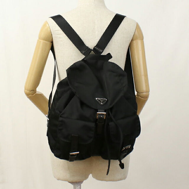 Used Prada backpack ladies brand PRADA backpack black USDPR109473011