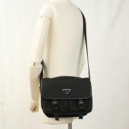 中古 プラダ 斜め掛け ショルダーバッグ メンズ ブランド PRADA ブラック USDPR109816011