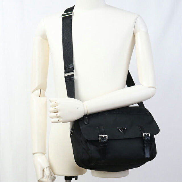 プラダ ナイロン･ショルダー  BT6671【Aランク】【中古】 中古 プラダ 斜め掛け ショルダーバッグ メンズ ブランド PRADA BT6671