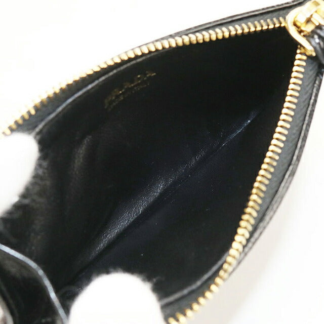 Used Prada coin case ladies brand PRADA fragment case card case black USDPR110253011