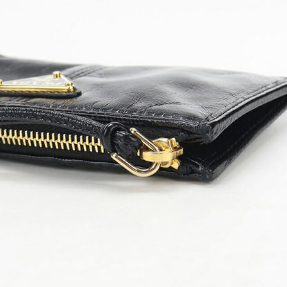 Used Prada coin case ladies brand PRADA fragment case card case black USDPR110253011