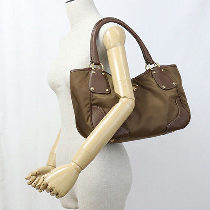 Used Prada tote bag ladies brand PRADA BR4635 brown USDPR110355011