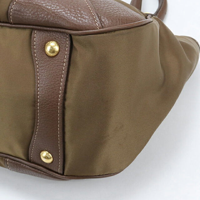 Used Prada tote bag ladies brand PRADA BR4635 brown USDPR110355011