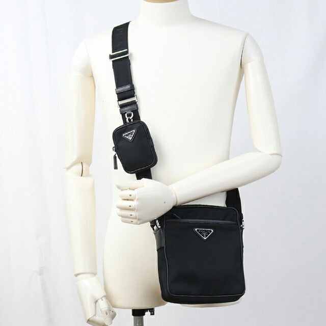 Used Prada Crossbody Shoulder Bag Men&