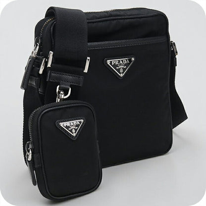 Used Prada Crossbody Shoulder Bag Men&