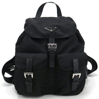中古 プラダ リュック レディース ブランド PRADA バックパック ブラック USDPR110828011