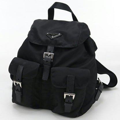 中古 プラダ リュック レディース ブランド PRADA バックパック ブラック USDPR110828011