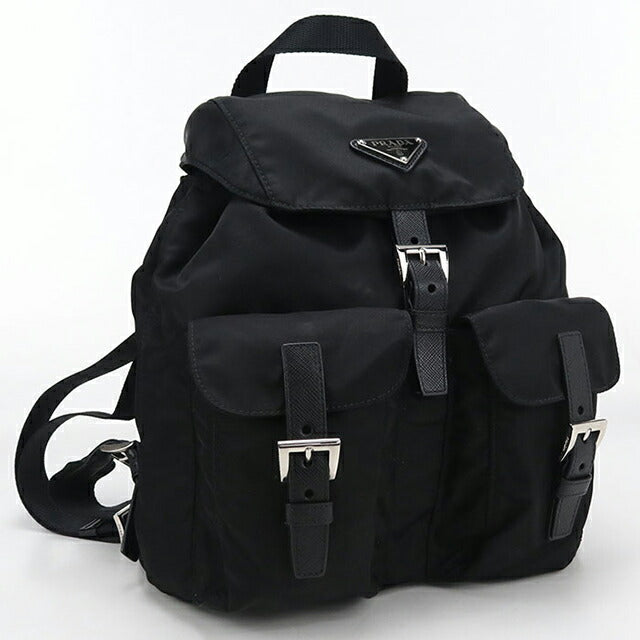 中古 プラダ リュック レディース ブランド PRADA バックパック ブラック USDPR110828011
