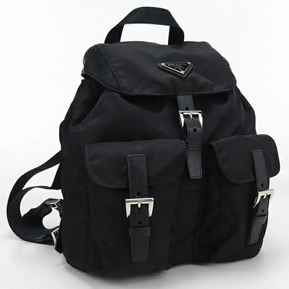 中古 プラダ リュック レディース ブランド PRADA バックパック ブラック USDPR110828011