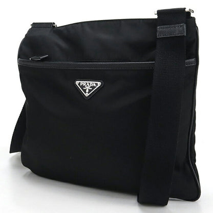 中古 プラダ 斜め掛け ショルダーバッグ メンズ ブランド PRADA 2VH053 ブラック USDPR111024011