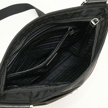 中古 プラダ 斜め掛け ショルダーバッグ メンズ ブランド PRADA 2VH053 ブラック USDPR111024011