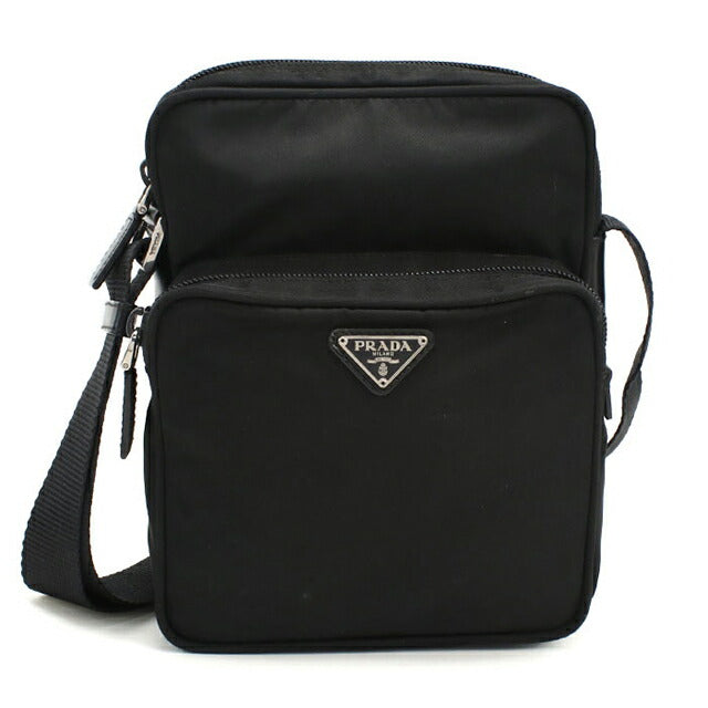 中古 プラダ 斜め掛け ショルダーバッグ メンズ ブランド PRADA BT0169 ブラック USDPR111118011
