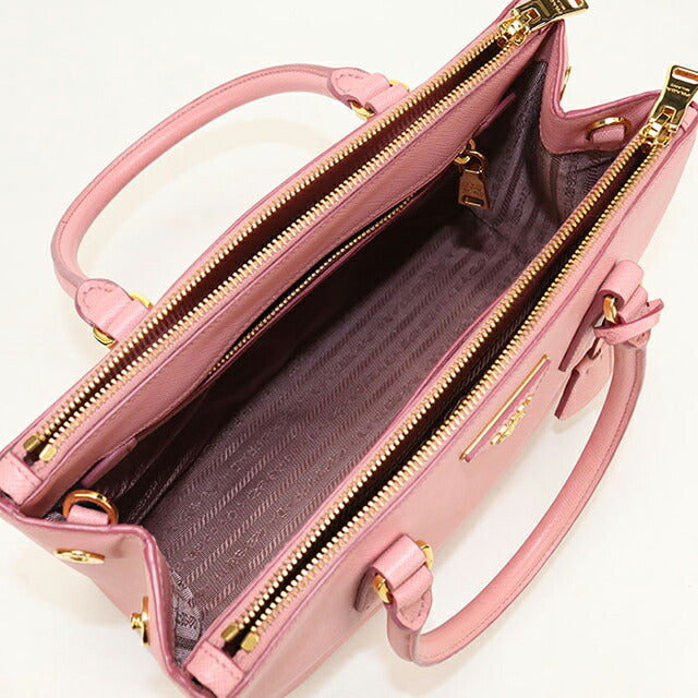 Used Prada tote bag ladies brand PRADA Galleria medium bag pink USDPR111156011