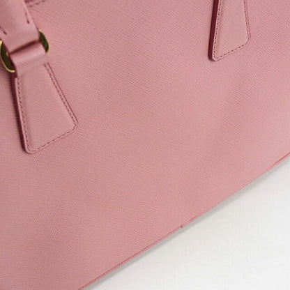 Used Prada tote bag ladies brand PRADA Galleria medium bag pink USDPR111156011