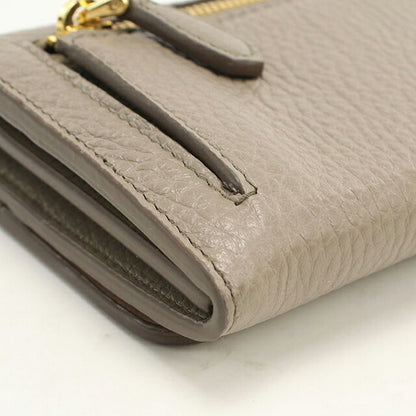 中古 プラダ 長財布二折 レディース ブランド PRADA レザー 1MH132 グレー USDPR111608011