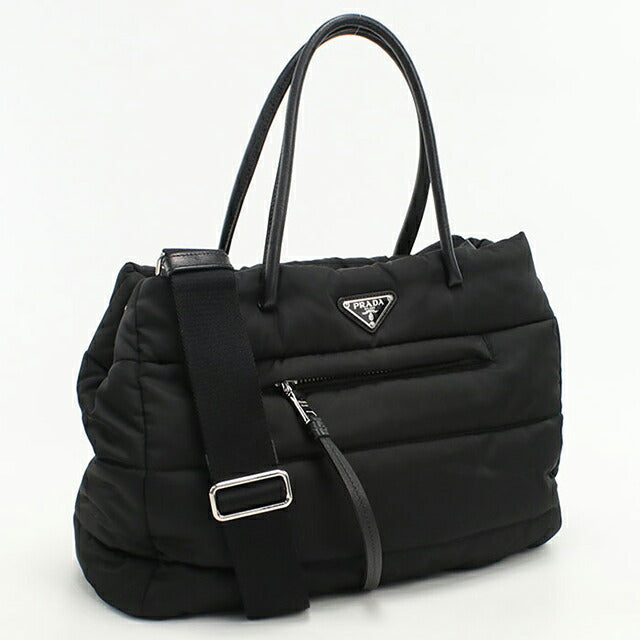 中古 プラダ トートバッグ レディース ブランド PRADA 2WAY BN2777 ブラック USDPR111828011