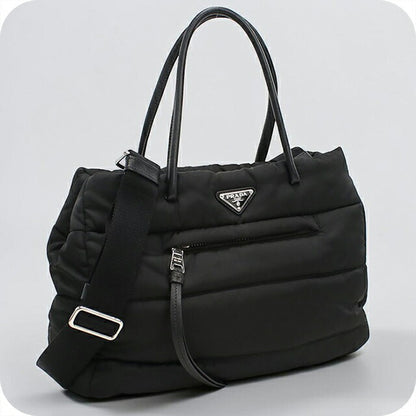 中古 プラダ トートバッグ レディース ブランド PRADA 2WAY BN2777 ブラック USDPR111828011