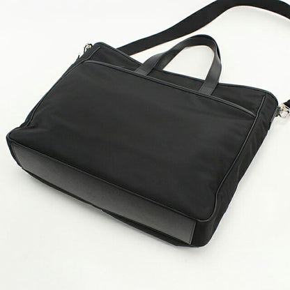 中古 プラダ トートバッグ メンズ ブランド PRADA Re-Nyron 2WAY 2VG860 ブラック USDPR112127011