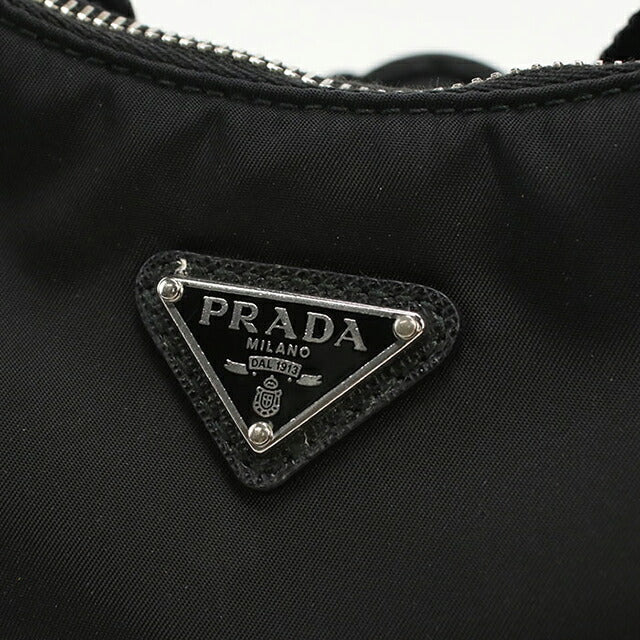 中古 プラダ 斜め掛け ショルダーバッグ レディース ブランド PRADA 1BH058 ブラック USDPR112134011