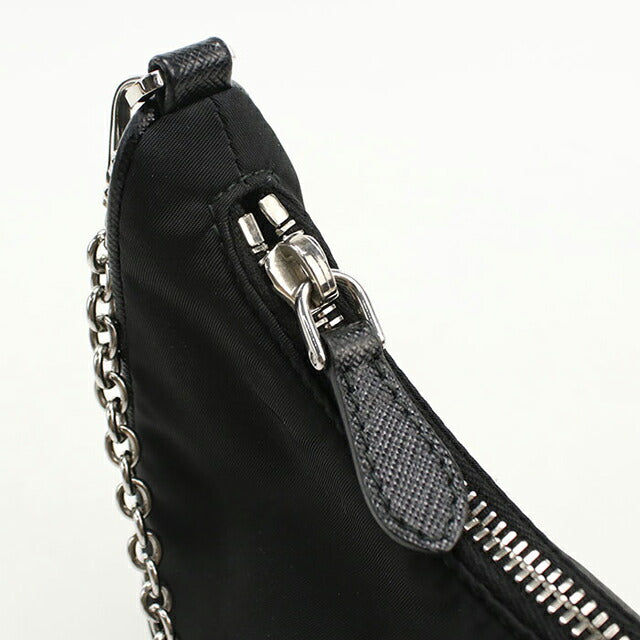 中古 プラダ 斜め掛け ショルダーバッグ レディース ブランド PRADA 1BH058 ブラック USDPR112134011