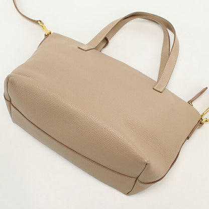 中古 プラダ ハンドバッグ レディース ブランド PRADA 2WAY レザー 1BA068 ベージュ USDPR112357011