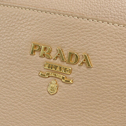 中古 プラダ ハンドバッグ レディース ブランド PRADA 2WAY レザー 1BA068 ベージュ USDPR112357011