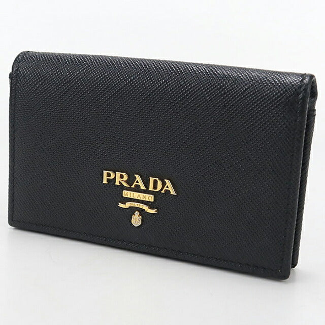 中古 プラダ 名刺入れ レディース ブランド PRADA サフィアーノレザー