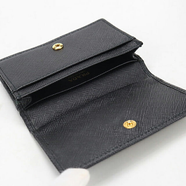 中古 プラダ 名刺入れ レディース ブランド PRADA サフィアーノレザー