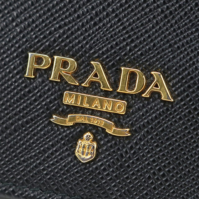 中古 プラダ 名刺入れ レディース ブランド PRADA サフィアーノレザー